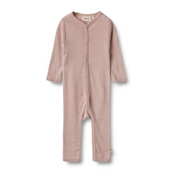 Wheat wool Jumpsuit Dusty - Dry Rose